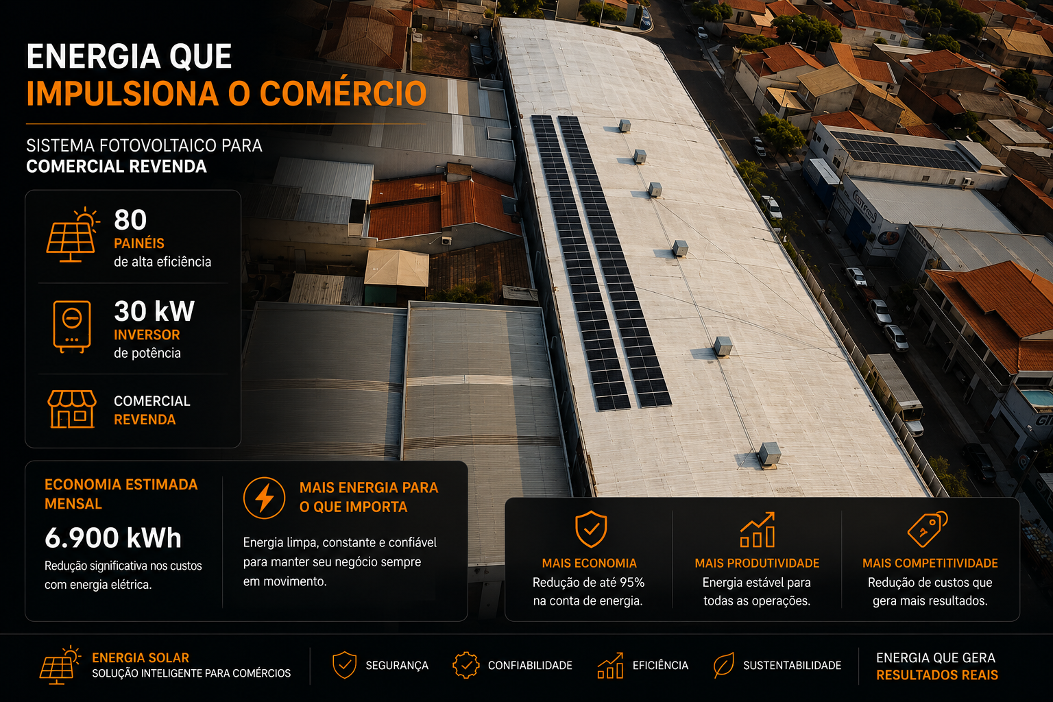 Projeto demonstrativo comercial